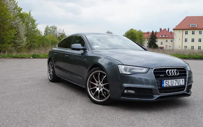 samochody osobowe Audi A5 cena 44900 przebieg: 425000, rok produkcji 2012 z Elbląg